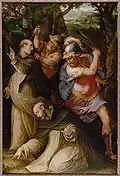 The murder of Peter Martyr, by Giorgio Vasari