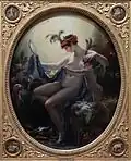 Framed Danaë