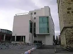 The back of the Glaspaleis, where the old shop used to be.