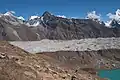 Ngozumpa Glacier from the slopes of Gokyo Ri