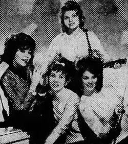Goldie and the Gingerbreads in 1963