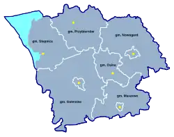 Division into gminas