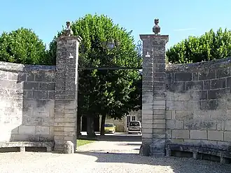Gate of the town hall