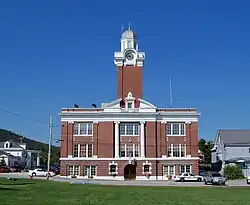 Gorham Town Hall, Gorham, 1917.