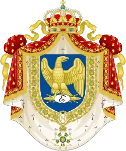 Coat of arms as French Prince