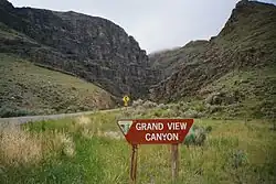 Grand View Canyon (US 93 between Mackay & Challis)