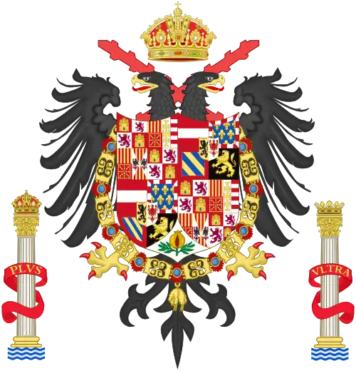 Greater coat of arms of Charles V, Holy Roman Emperor and King of Spain