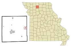 Location of Galt, Missouri