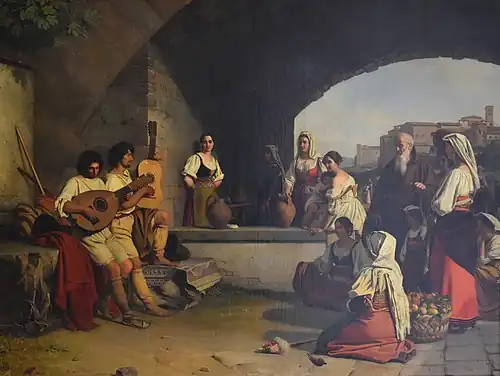 The Lute Players by Guillaume Bodinier