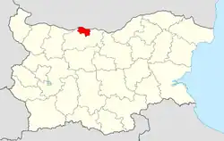 Gulyantsi Municipality within Bulgaria and Pleven Province.