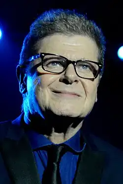 Gustavo Santaolalla smiling