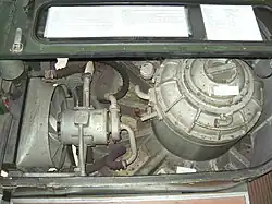 Engine of the Gyrobus G3