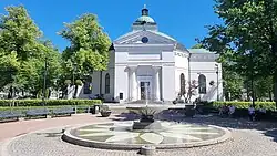 The Church of Hämeenlinna by architect Louis Jean Desprez. The church was completed in 1798.