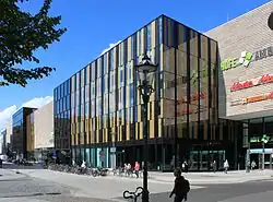 Höfe am Brühl shopping mall, situated on the former route of Via Regia, an ancient trade road