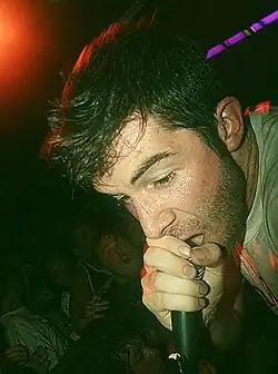 Flynn performing with Have Heart in 2009