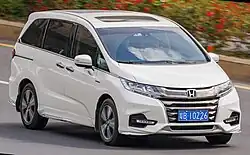 Odyssey Sport Hybrid (2017 facelift, China) based on the Absolute grade