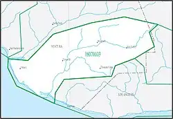 USGS hydrologic unit 18070103 boundary map