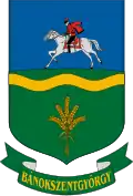 Coat of arms of Bánokszentgyörgy