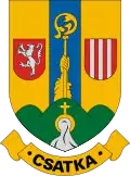 Coat of arms of Csatka