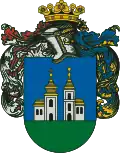 Coat of arms of Egyházasrádóc
