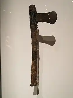Axe with an inscription of Nebmaatre