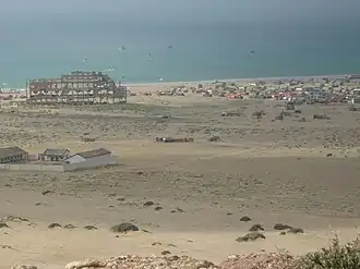 Remains of the Hafun Salt Factory in the outskirts of Hafun, Somalia, 2007.