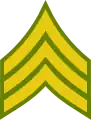 Sargento segundo (Guatemalan Army)[9]