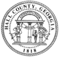 Official seal of Hall County