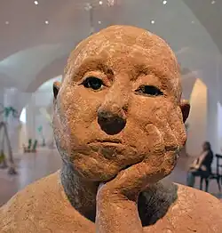 Hana Purkrábková, Pensive (detail), 2009