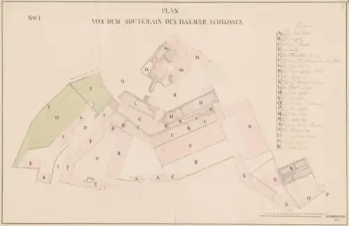 Plan of the ground floor