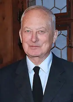 A photo of Hans-Adam II aged 80