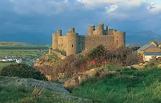 Harlech Castle, west Wales, 1282–