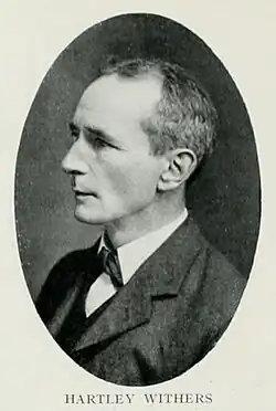 Hartley Withers (photographed in about 1922).