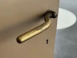 Door handle designed by Wittgenstein
