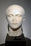 Head of a man