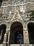 Healy Hall, main entrance