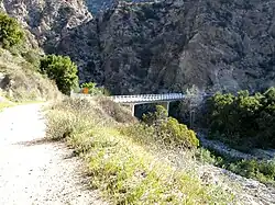 Mt. Wilson Toll Road trail head at 34°11′31″N 118°06′16″W﻿ / ﻿34.19189°N 118.1044°W﻿ / 34.19189; -118.1044