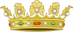 A coronet of a Spanish duke