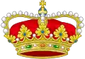 The crown of the Prince or Princess of Asturias (heir apparent)