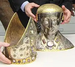 Reliquary of St. Jacob of Nisibis, Hildesheim after 1367 (Battle of Dinklar) (de:Schlacht von Dinklar)[4]