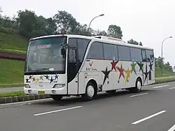 Hino RG Bus in Indonesia (operated by PT Sinar Jaya Langgeng Utama)