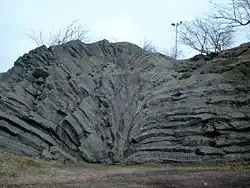 Basalt rocks on the Hirtstein in the Ore Mountains