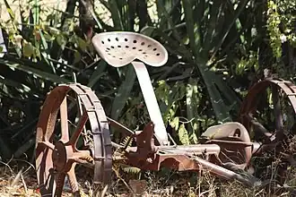 Historical artefacts at Supa ngwao museum Francistown, Botswana