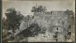 Historical photograph of Qila Anandgarh, by Dhanna Singh Chahal 'Patialvi', clicked in May 1934
