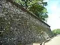 Musha-gaeshi on stone walls