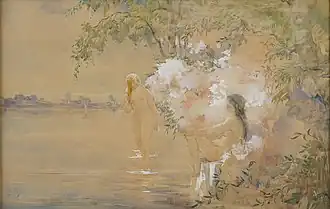 Bathing Nymphs