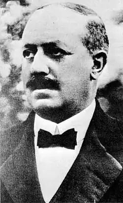 The industrialist Horacio Echevarrieta