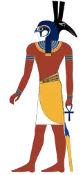 Horus and Set depicted as one