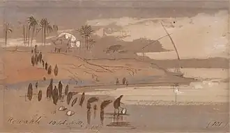 Howatke, Edward Lear, 1867