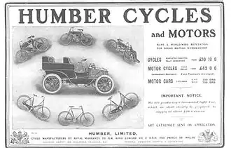 Cycle manufacturers to the King, 1903